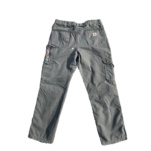 PAINTED CARGO PANT