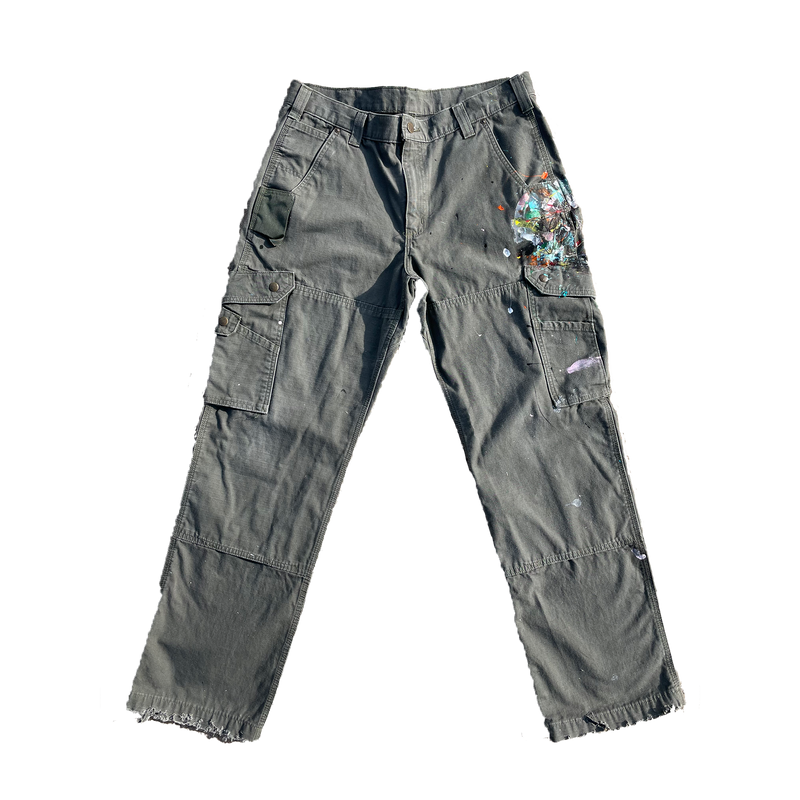 PAINTED CARGO PANT